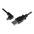 Ezgeneration 0.5M Left Angle Micro USB Charge & Sync Cable 24 Awg EZ329892